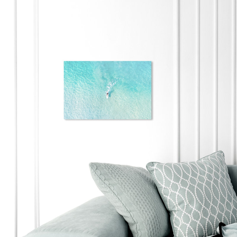 « water calme lost », photographie sur toile, H 10 po x l 15 po x P 1,5 po