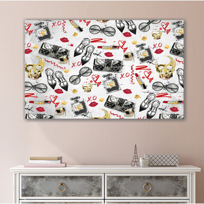 «Fashion Victim 1», impression sur toile