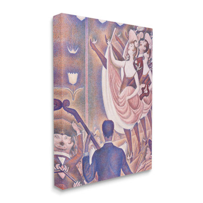 " La Chahut " by Georges Seurat Painting Print