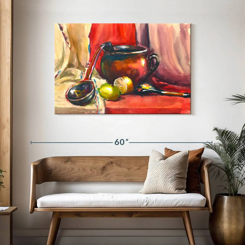 Senne Abstract Kitchen, 30" H x 45" W