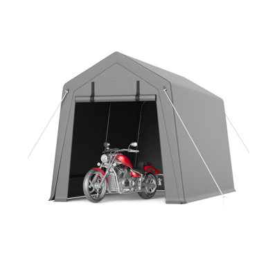 Waterproof & UV-Resistant Outdoor Storage Shelter – Portable Garage for Motorcycles, Bikes, Lawn Mowers & Garden Tools