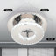 1-Light Semi Flush Mount