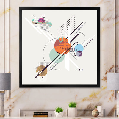 Geometrical Pastel Abstracts III - Painting