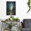 Art mural luxueux «Cypress Trees At Night» par Momart