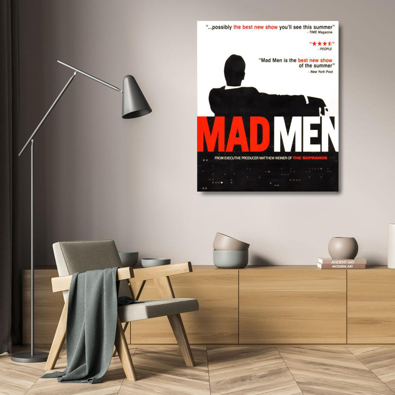 Mad Men, 24" H x 20" W