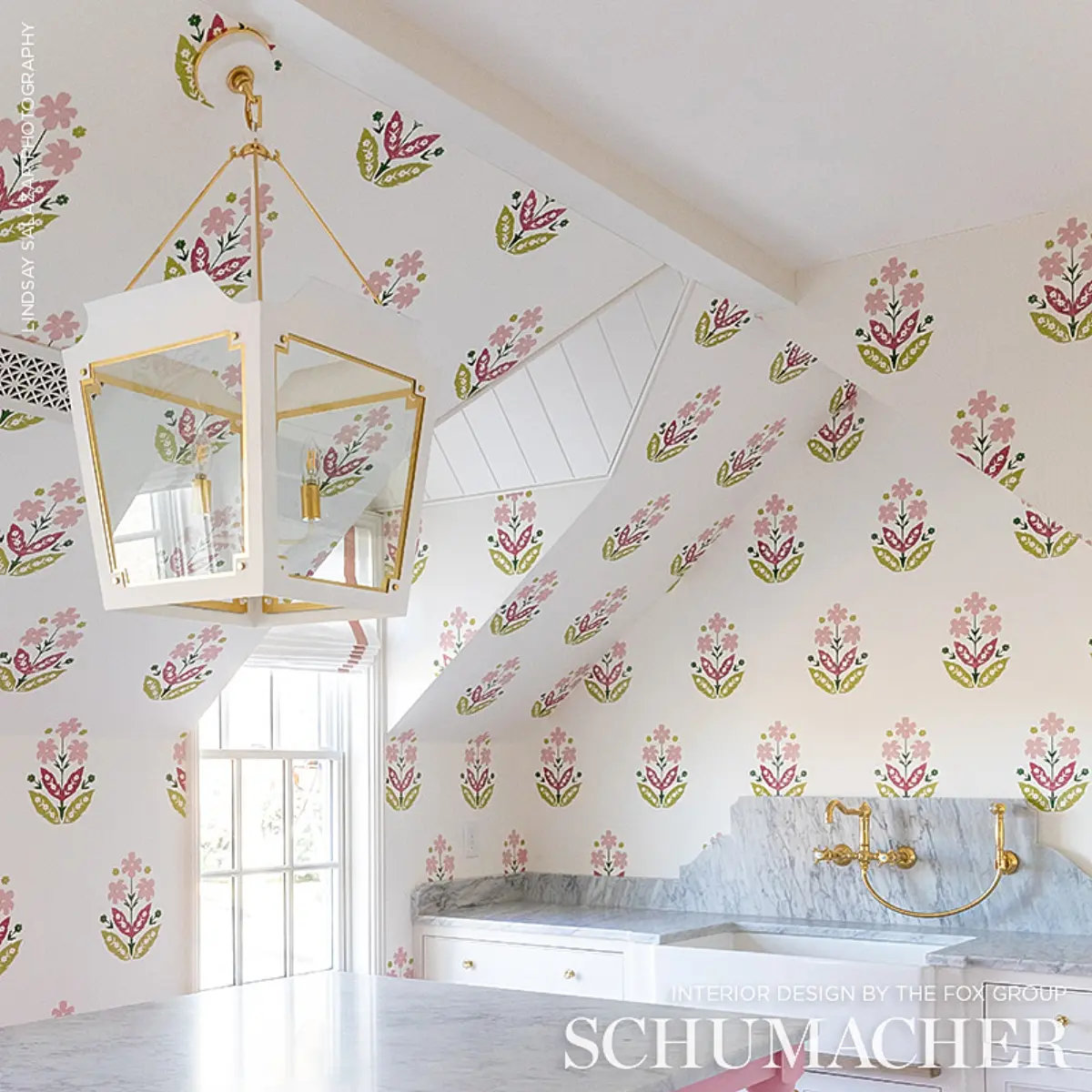 Floweret Paperweave Wallpaper Double Roll, Spring
