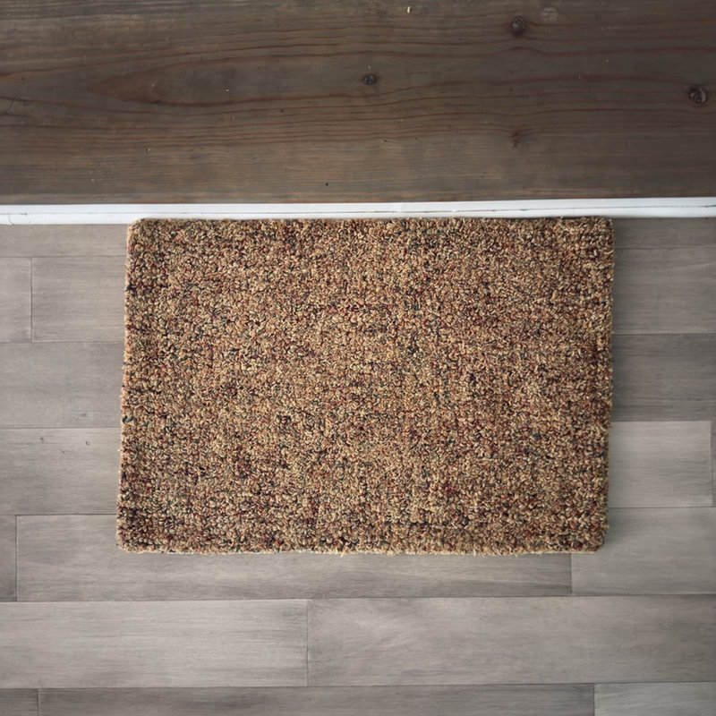 Tapis d'intérieur en laine multicolore Lansvale, 1 pi 6 po x 2 pi 3 po