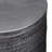 15"W Metal Boho End Table with Drum Design and Textured Finish, Assembled-104200691