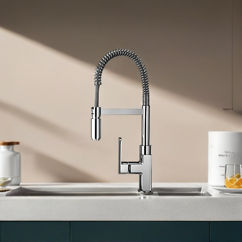 Piralla Ovo Kitchen Faucet, Chrome
