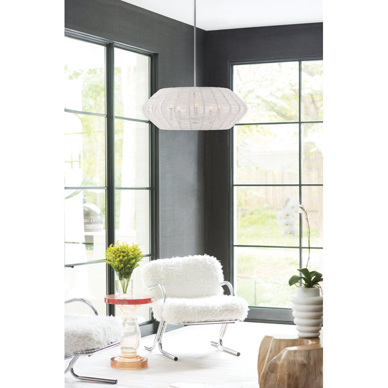 Ariza 5 - Light Chandelier, Polished Chrome