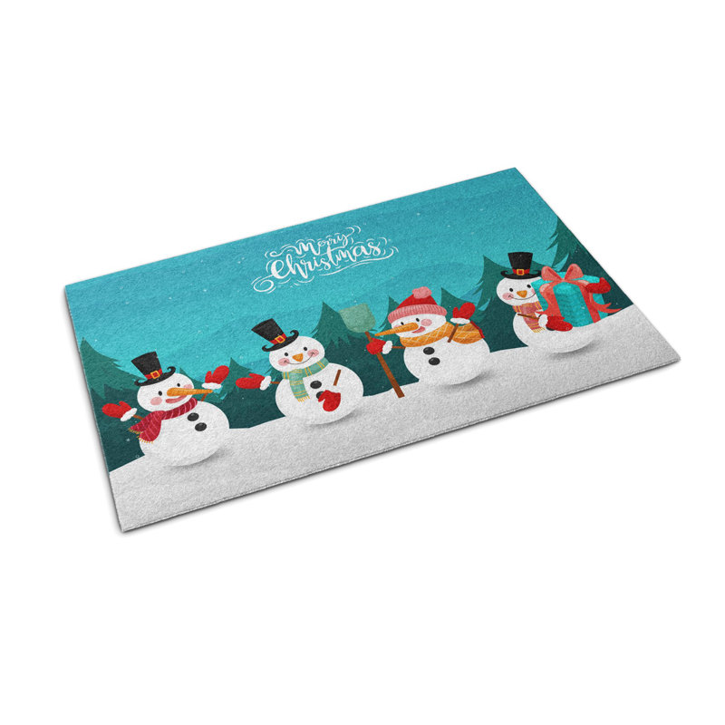 Non-Slip Christmas Outdoor Doormat