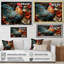 Art mural coq moderne avec coq moderne-940243563-940243577
