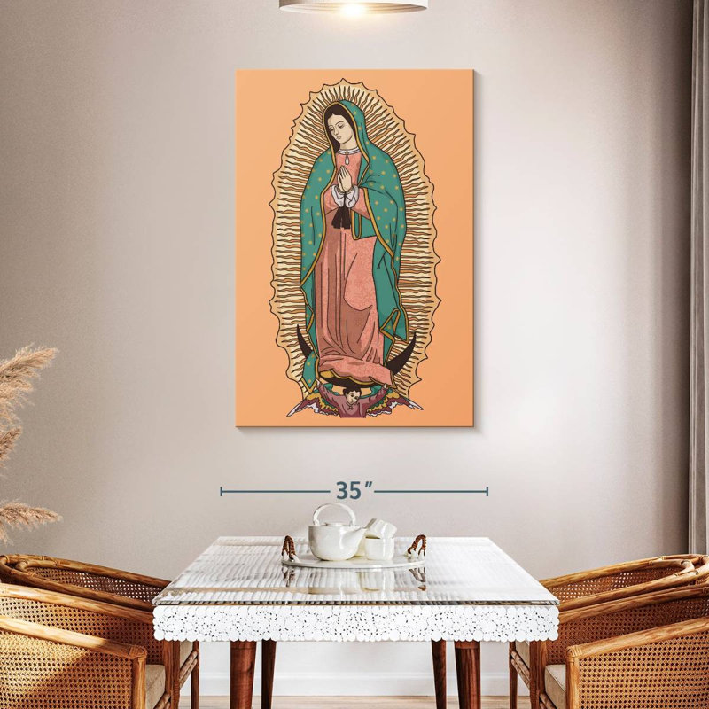 Adella Notre-Dame de Guadalupe, H 48 po x l 32 po