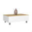 Table basse à plateau relevable, compartiment de rangement