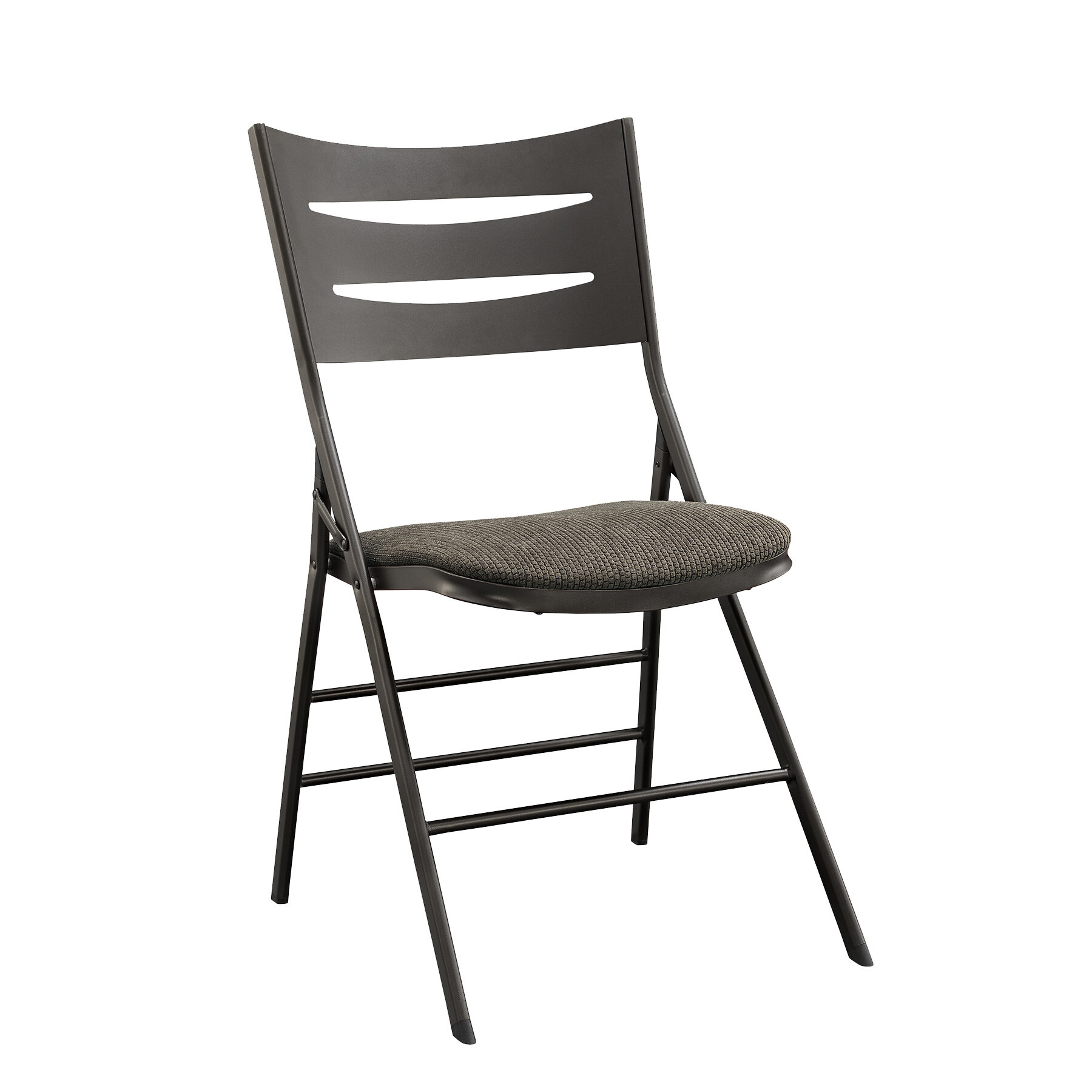 Meco Destiny 3 Slat Back Fabric Folding Chair Reviews Wayfair