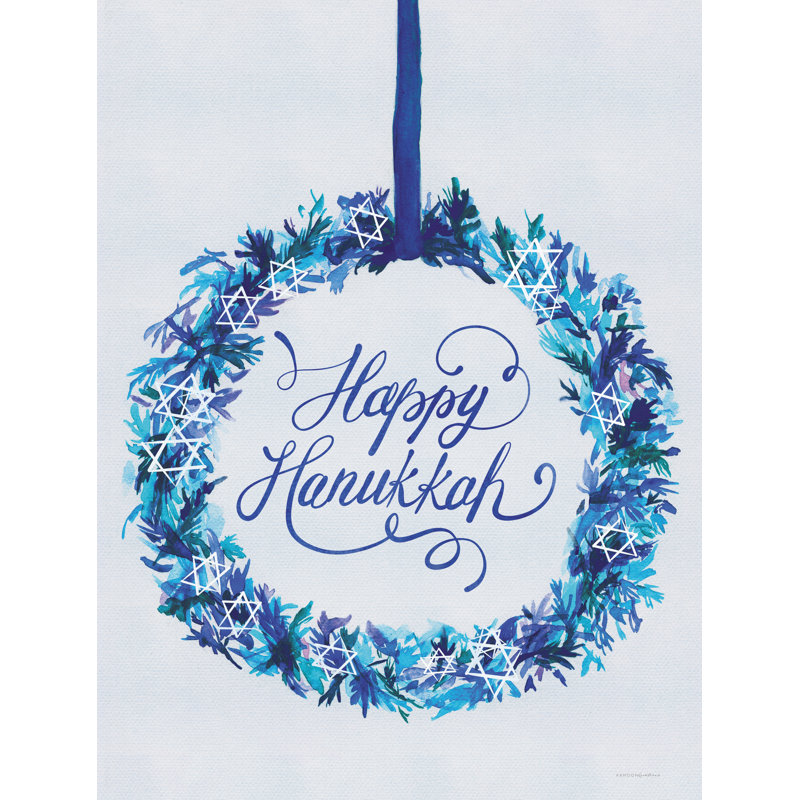 Jamicka Winter Hanukkah par Kamdon Kreations, H 18 po x l 12 po