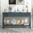 Charming Console Table with Versatile Storage and Stylish Design-112813035