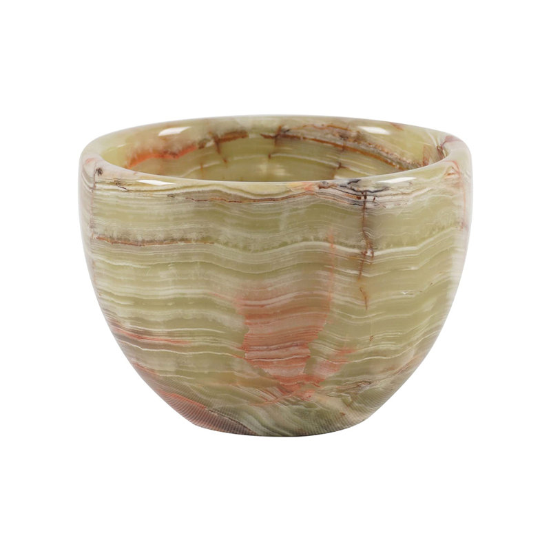 Handmade Marble Decorative Bowl, Green