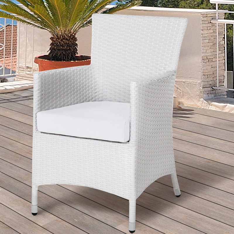 Outdoor Patio Chair Cover, White