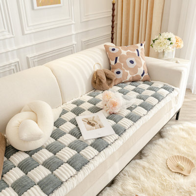 Fun Sofa Cover,Checkered Square Design,Window Seat Cushion, Bed Headboard Cushion, Tatami Mat