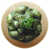 Hand-Tinted Antique Pewter/Natural Wood