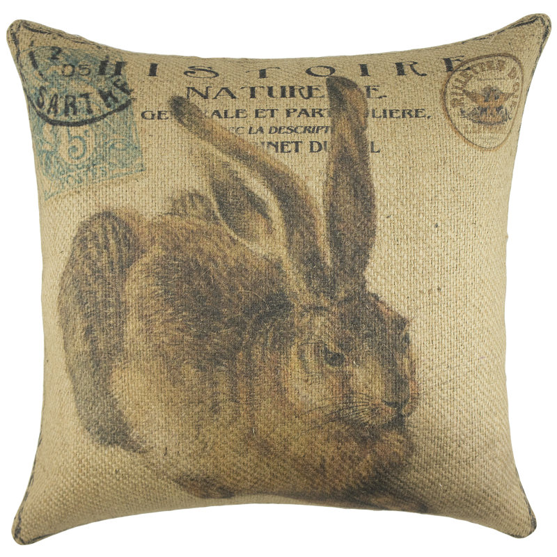 Jute / Sisal Throw Pillow