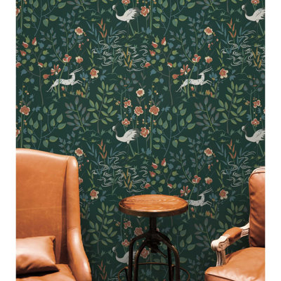Aspen Floral Double Roll