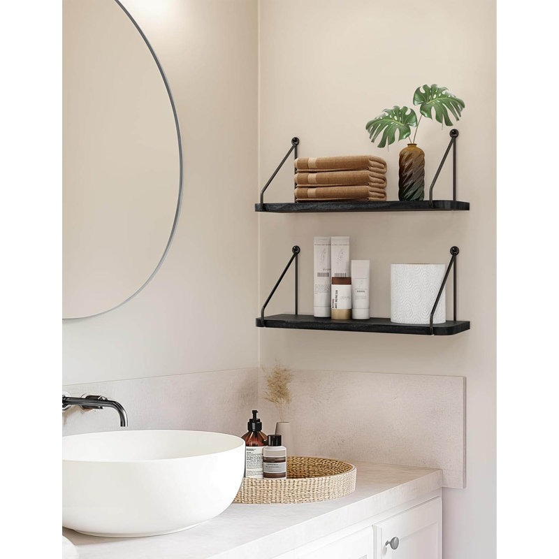 Floating Shelf, Black