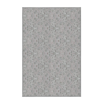 Tapis décoratif grise poteat