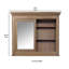 Miroir d’armoire grossissante biseauté hartlyn