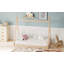 Lit simple en bois pour enfants - style Montessori, plancher bas, sans lattes, naturel et amp; Stable-1591096329