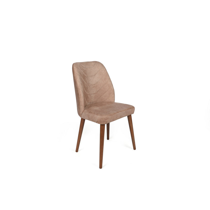 Chair Set (2 Pieces), Mink, Walnut