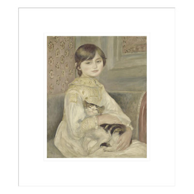 Julie Manet by Pierre-Auguste Renoir -Framed Giclee Print