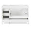 Meuble-lavabo simple Williamsburg (L) 48 po x l 21,3 po x H 34 po (base seulement), blanc-92719062
