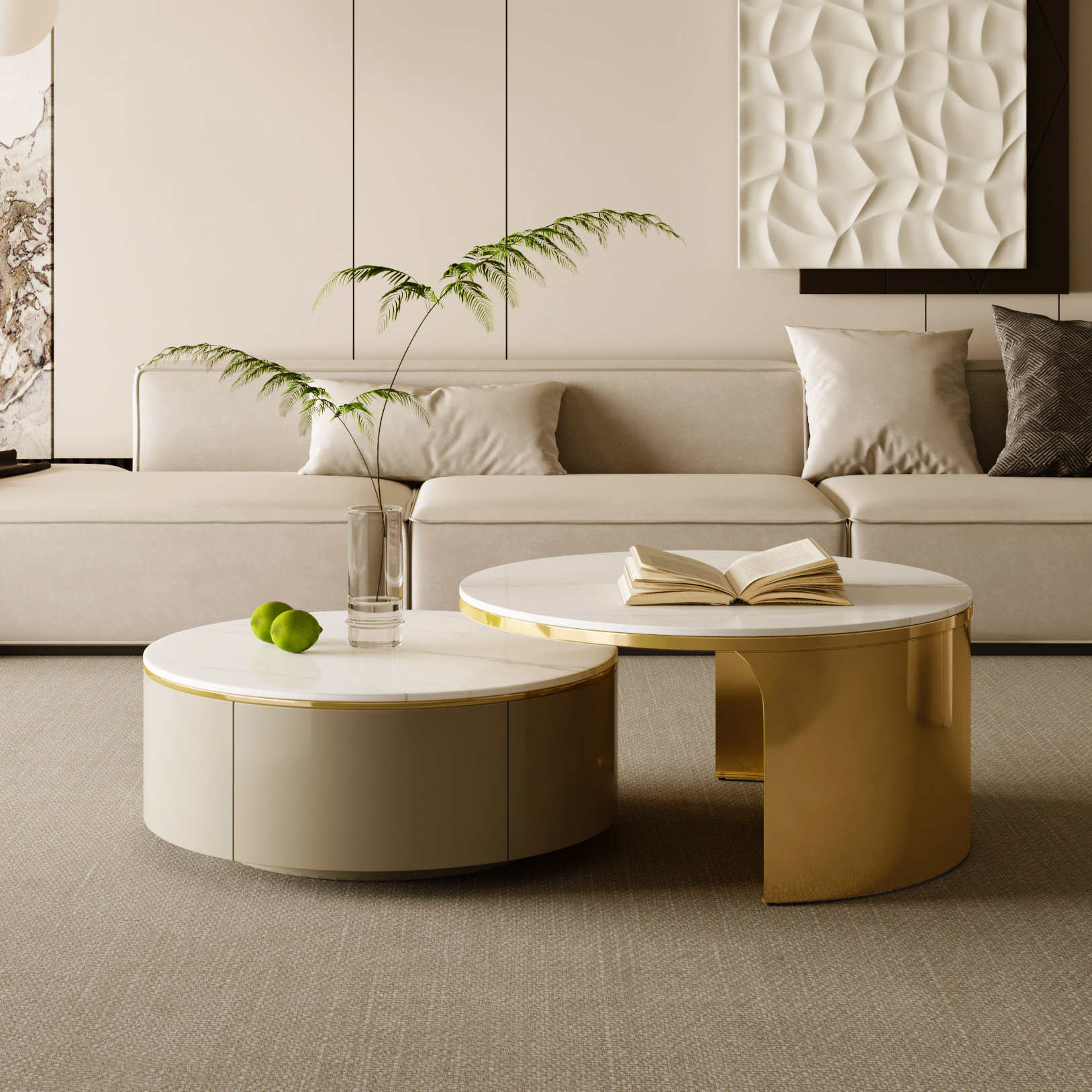 Everly Quinn Zaharie Nesting Coffee Table & Reviews - Wayfair Canada