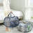 6 Pcs,Large Capacity Mesh Laundry Hamper With Small Holes, Foldable Storage Basket For Clothes, Toys, Blankets, And Bedding, Wide Opening For Easy Access, Durable Polyester Mesh With Steel Frame