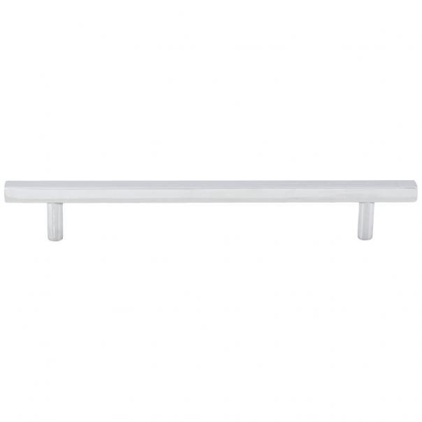 Dominique Bar Pull, Polished Chrome, 3 3/4"