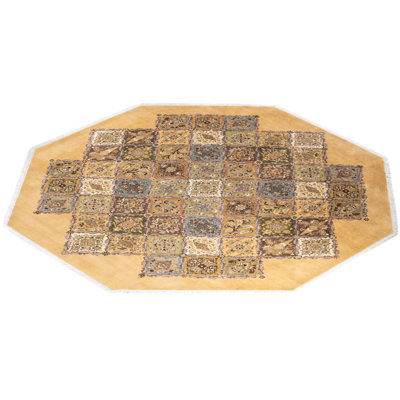 Classic One-of-a-Kind 9' 1" X 9' 1" Hand Knotted Area Rug