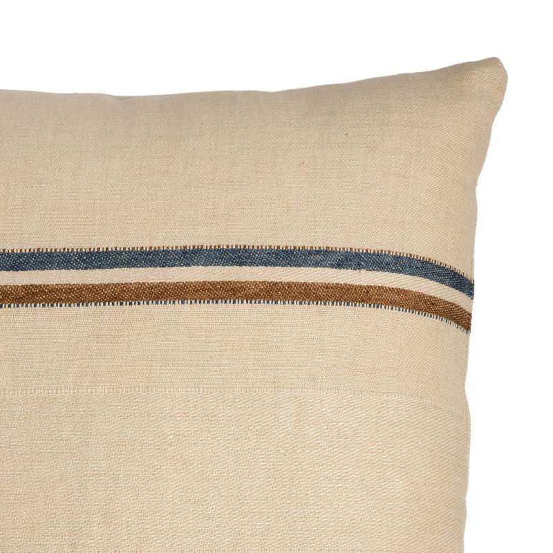 LAUREL Linen Square Pillow Cover & Insert