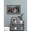 Red Bicycle On The Bridge - Single Picture Frame Print-67716819