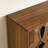 Mid Century Modern Walnut Sideboard. 60.5" Storage Cabinet With 4 Doors And Adjustable Shelf Prominent Features. For Kitchen, Dining, Living Room, Bedroom, Entryway Sideboard Storage. Buffet Cabinet.