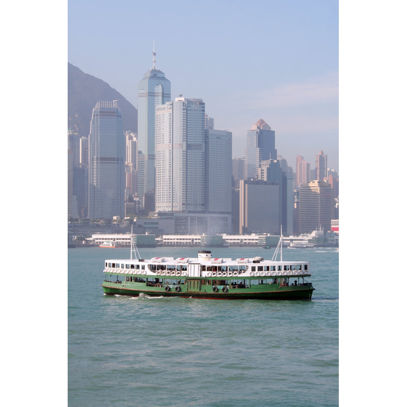 Ferry In Hong Kong - Wrapped Canvas Print, 30cm H x 20cm W