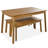 3-piece Acacia Wood Dining Set With 2 Benches - Indoor/outdoor Picnic Beer Table For Patio/garden
