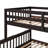 Gandee Kids Twin Over Full Bunk Bed with Trundle with Drawers-1619607616