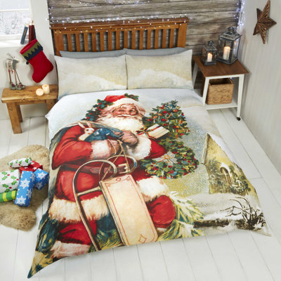 Mcgill Red White Green Duvet Cover Set