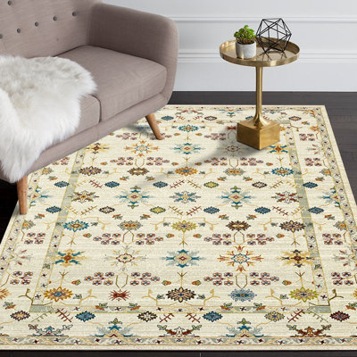 Gleaves Floral Indoor Rug