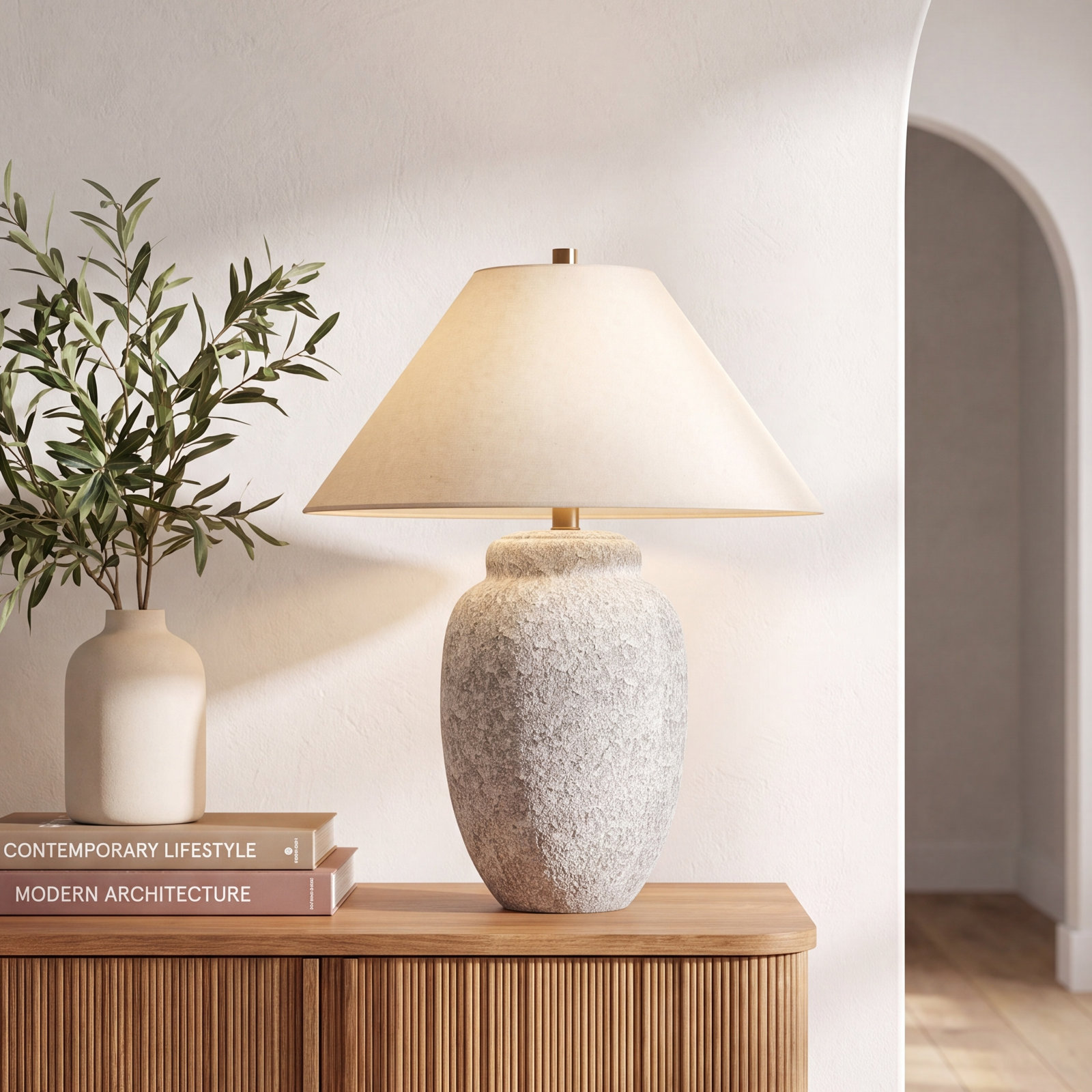 Vervino Ceramic Table Lamp