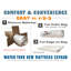 Matelas pleine grandeur en mousse viscoélastique 3 couches, support extra ferme avec housse en aloès traité, profil de 6 pouces-130634492-130634493