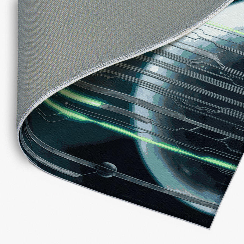 Tapis intérieur et extérieur Quantum Cascade, Rectangulaire 8 pi x 10 pi