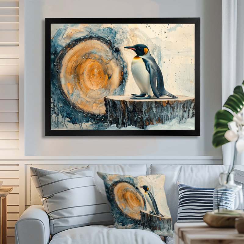 Grane - Animals Oversized Canvas Prints, Single Picture Framed Print, 30" H x 40" W, Black